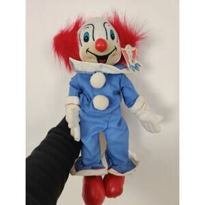 Vintage 2000 Bozo The Clown rare NOS 14" Doll Puppet Larry Harmon Pictures NEW